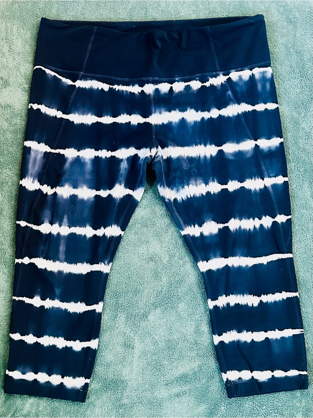 Athleta Tie Dye Capri Leggings Women’s 1X